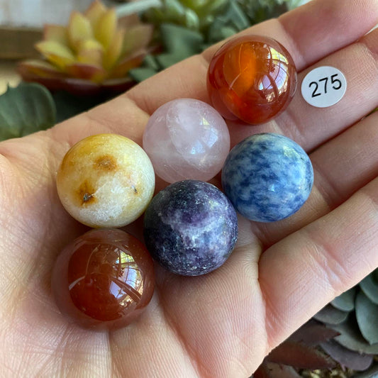 #275 Mixed Spheres Lot