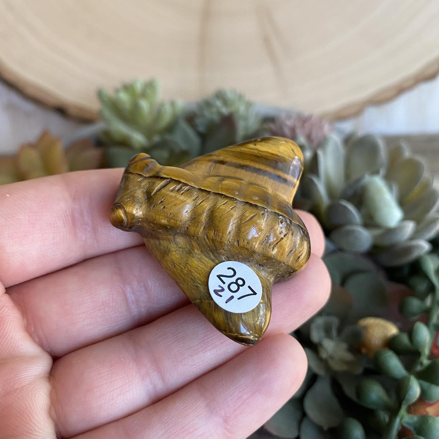 #287 Tigers Eye Bumblebee